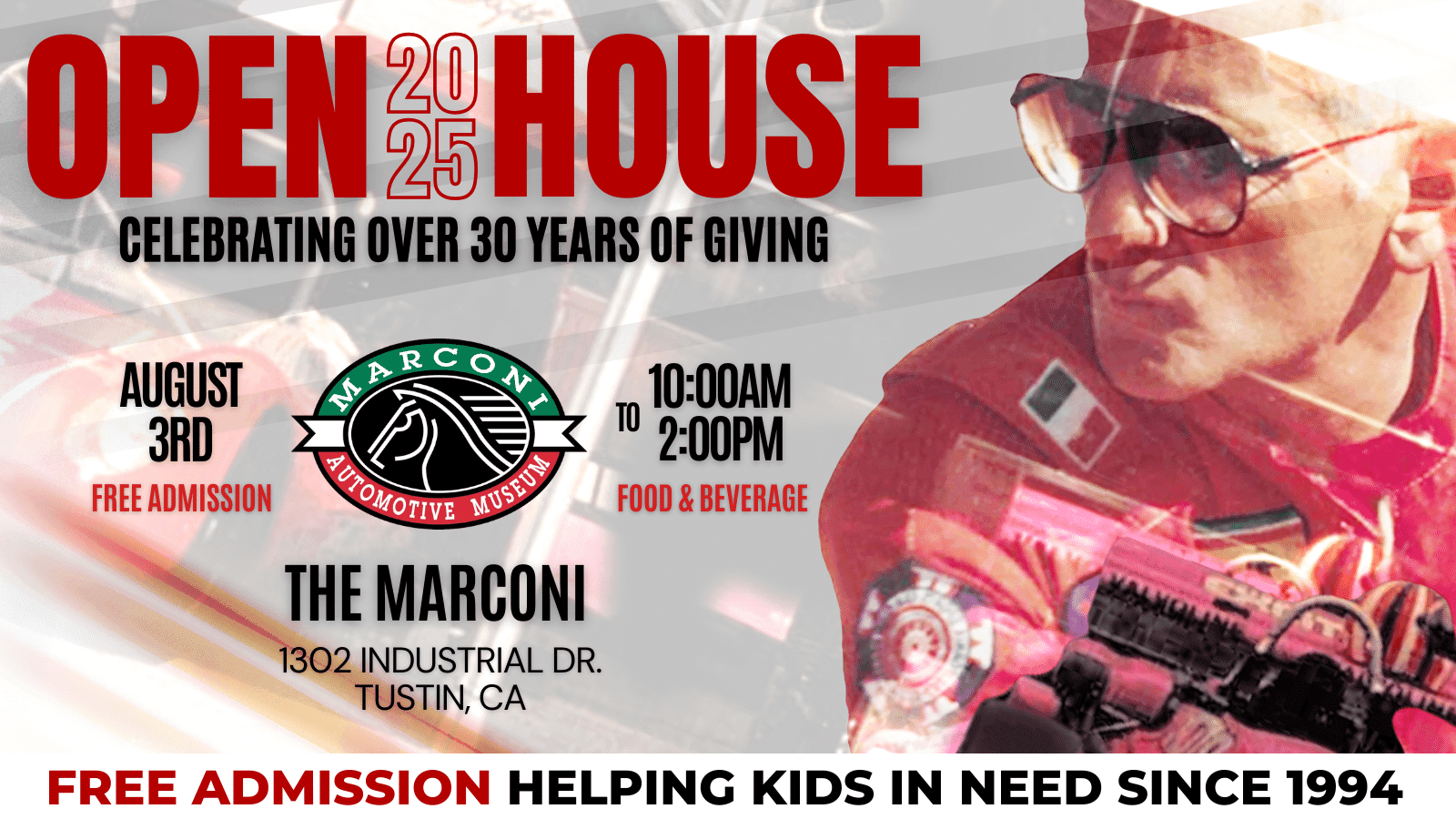 Open House at The Marconi Automotive Museum