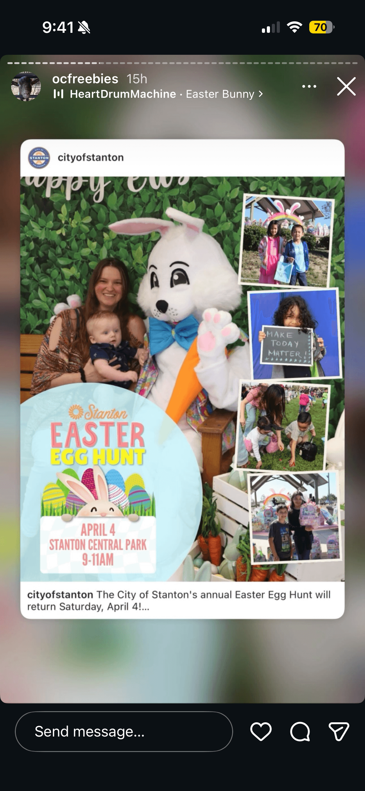City of Stanton Easter Egg Hunt